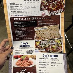 Possum Holler Pizza - Menu as of 9/19/26