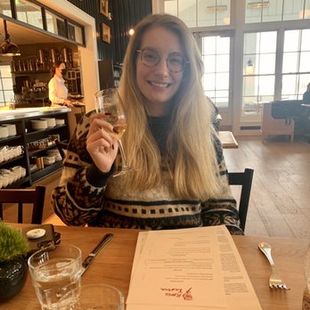 Rose Tavern - My daughter enjoying a glass of sparkling wine - Wine Bars Near Me - Canandaigua, New York Rose Tavern - My daughter enjoying a glass of sparkling wine - Wine Bars Near Me - Canandaigua, New York