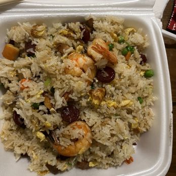 Pho Anvi - Special Combination Fried Rice with Chicken, Shrimp, & Sausage - Vietnamese Near Me - Norwalk, California