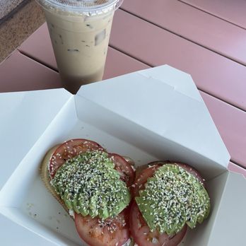 Café Calico - Pancake Latte and Everything Avocado Toast. Best avo toast I've ever had! - Coffee & Tea Near Me - Anderson, California Café Calico - Pancake Latte and Everything Avocado Toast. Best avo toast I've ever had! - Coffee & Tea Near Me - Anderson, California