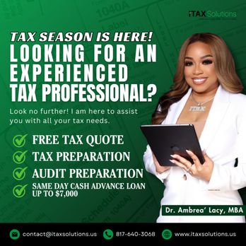 iTax Solutions - Tax Services Near Me - Cedar Hill, Texas iTax Solutions - Tax Services Near Me - Cedar Hill, Texas