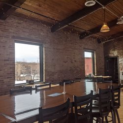 Upper Peninsula Brewing - Beautiful views and big tables