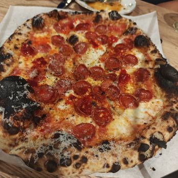 Brassica Kitchen & Cafe - Pepperoni pizza - New American Near Me - Jamaica Plain, Massachusetts