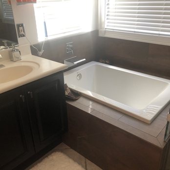 Milev Design & Remodel - New framed in tub. - Tiling Near Me - San Marcos, California