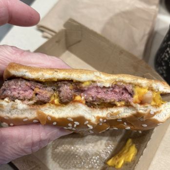McDonald's - Uncooked Quarter pounder burger - Fast Food Near Me - Airway Heights, Washington McDonald's - Uncooked Quarter pounder burger - Fast Food Near Me - Airway Heights, Washington