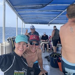 Underwater Adventure - Us after our last dive.
