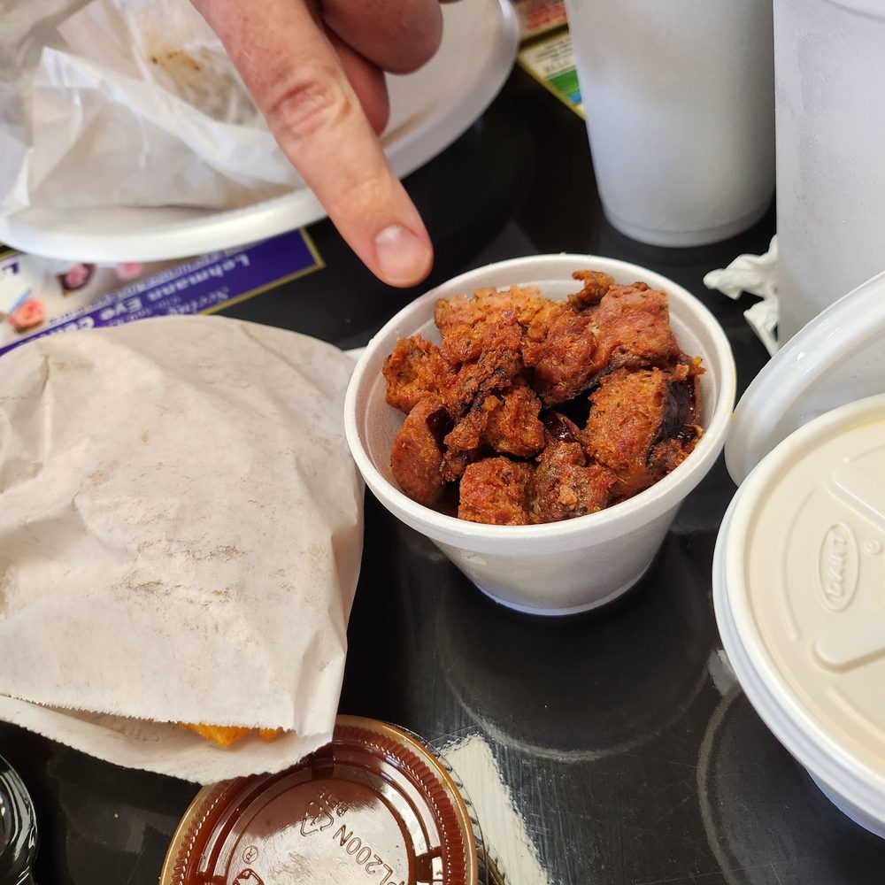 Butcher Boy's - Spicy sausage 2/5. It's spicy but it needs the bbq. Better with rice or in a baked potato - Burgers Near Me - Nacogdoches, Texas Butcher Boy's - Spicy sausage 2/5. It's spicy but it needs the bbq. Better with rice or in a baked potato - Burgers Near Me - Nacogdoches, Texas