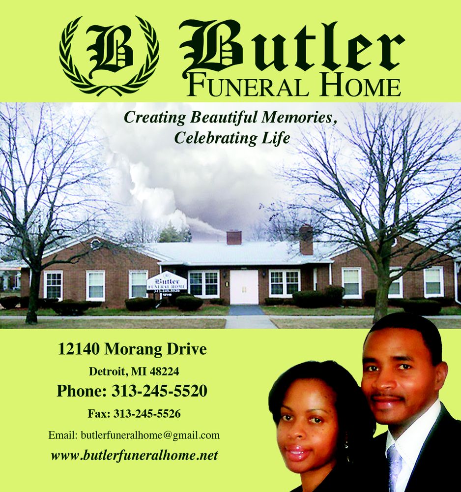 BUTLER FUNERAL HOME Updated November 2024 12140 Morang Dr, Detroit