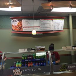 Pizza menu