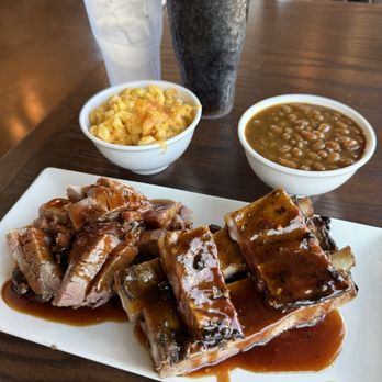 Dad's BBQ Next Generation - 2 Meat 2 Side Combo -Ribs -Tri Tip -Mac&Chz -Baked Beans - Barbeque Near Me - Walnut Creek, California