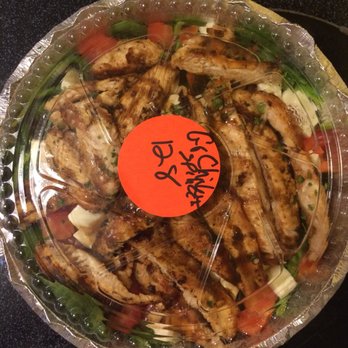 Boardwalk Pizza - Grilled chicken over bed of fresh spinach, mozzarella, and diced tomatoes. $14.99. - Pizza Near Me - Fairfield, New Jersey Boardwalk Pizza - Grilled chicken over bed of fresh spinach, mozzarella, and diced tomatoes. $14.99. - Pizza Near Me - Fairfield, New Jersey