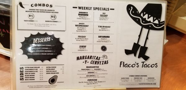 Menu photo 3 Flaco's Tacos Chicago, IL Menu photo 3 Flaco's Tacos Chicago, IL