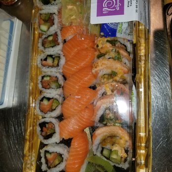 Wegmans - $26 platter. Yum. Not enough wasabi or soy sauce inside though. Need to start asking for extra. - Grocery Near Me - Gambrills, Maryland