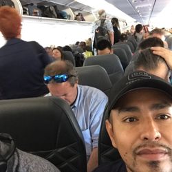 Frontier Airlines - Love my plane, it smells like new and is so clean, staff big thumbs up...