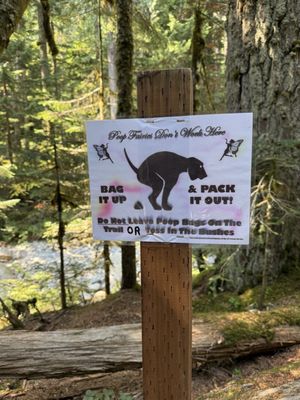 Franklin Falls Trailhead by null