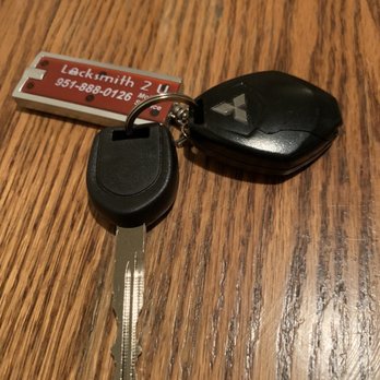 Locksmith 2 U - 2006 Mitsubishi key with chip - Keys & Locksmiths Near Me