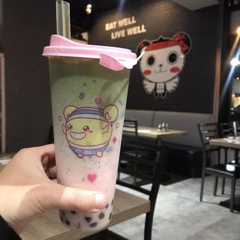 Tasty Pot - Rose Matcha Latte with Boba - Hot Pot Near Me - Aurora, Colorado