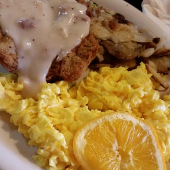 Good Day Cafe - Chicken fried steak with country potatoes - Breakfast & Brunch Near Me - Vallejo, California