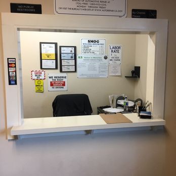 Master Tech Smog & Repair - The front desk. - Auto Repair Near Me - Carmichael, California Master Tech Smog & Repair - The front desk. - Auto Repair Near Me - Carmichael, California