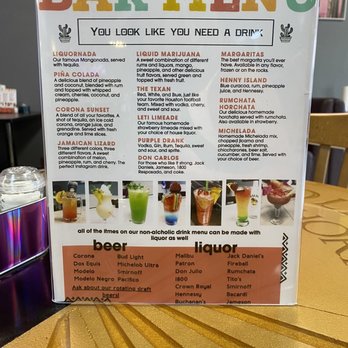 Dona Leti’s - Bar menu - Mexican Near Me - Houston, Texas Dona Leti’s - Bar menu - Mexican Near Me - Houston, Texas
