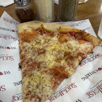 Slice House by Tony Gemignani - Cheese slice - Pizza Near Me - Belmont, California Slice House by Tony Gemignani - Cheese slice - Pizza Near Me - Belmont, California