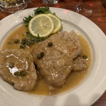Bella's On Fort Couch - Veal Picatta - Italian Near Me - Pittsburgh, Pennsylvania