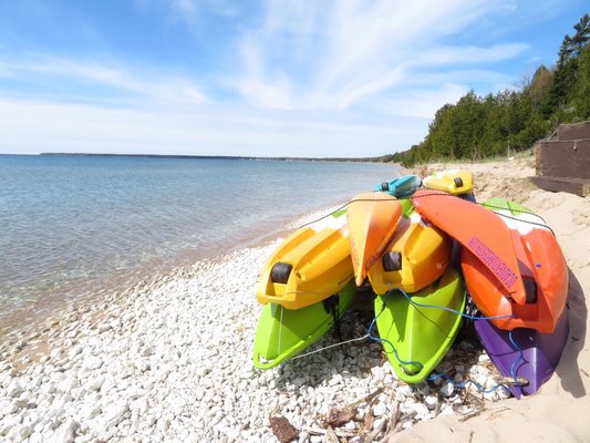 Whitefish Dunes State Park by null