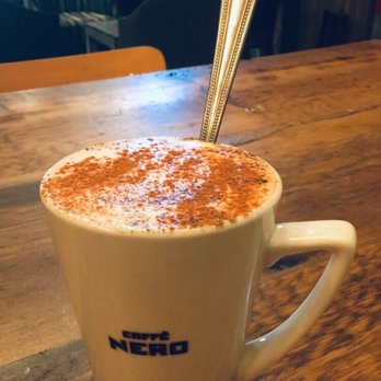 Caffe Nero - Caramel latte - Cafes Near Me - Boston, Massachusetts