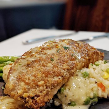 Green Gateau - Walnut Crusted Salmon - French Near Me - Lincoln, Nebraska