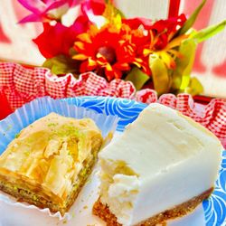 Ohlone Deli & Catering - Delicious baklava dessert and cheesecake
