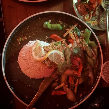 Tiki Thai - Fried Rice w/ salmon - Thai Near Me - Atlanta, Georgia