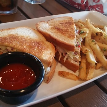 Cincinnati Lager House - Turkey Sandwich & Fries. - New American Near Me - Cincinnati, Ohio