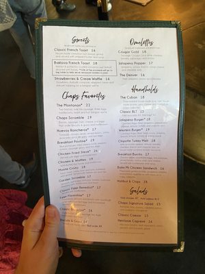 Menu photo 1 Chaps Coffee Spokane, WA
