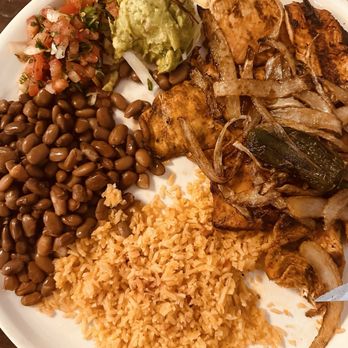 Luna Mexican Cuisine - Pollo Asado with pinto beans - Mexican Near Me - Medford, Oregon Luna Mexican Cuisine - Pollo Asado with pinto beans - Mexican Near Me - Medford, Oregon