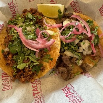 Quesa Tacos - Chorizo Taco and Carnitas Taco - Mexican Near Me - Carmel, Indiana