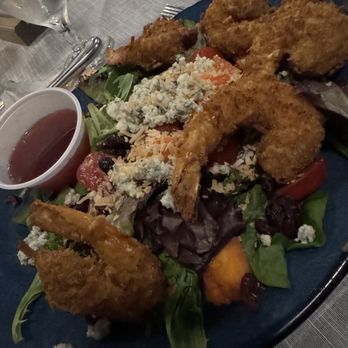 Lazy Lobster - Coconut Shrimp Salad - Seafood Near Me - Longboat Key, Florida Lazy Lobster - Coconut Shrimp Salad - Seafood Near Me - Longboat Key, Florida