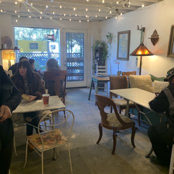 Cafe Mimosa - Inside, seating area - Coffee & Tea Near Me - Topanga, California Cafe Mimosa - Inside, seating area - Coffee & Tea Near Me - Topanga, California