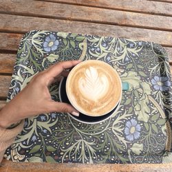 The Vaults and Garden - My gorgeous coffee  with almond milk