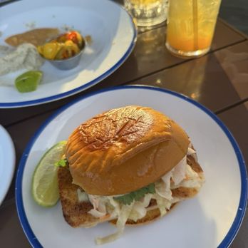 Gramps Getaway - Blackened fish sandwich - Dive Bars Near Me - Key Biscayne, Florida Gramps Getaway - Blackened fish sandwich - Dive Bars Near Me - Key Biscayne, Florida