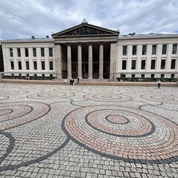 Universitetsbygningene - Wow.  Great floors as well.  Giant building down the street from Royal palace