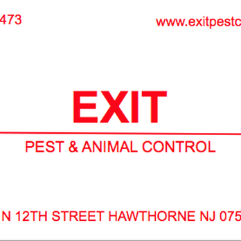 Exit Pest & Animal Control - Pest Control Near Me - Hawthorne, New Jersey Exit Pest & Animal Control - Pest Control Near Me - Hawthorne, New Jersey