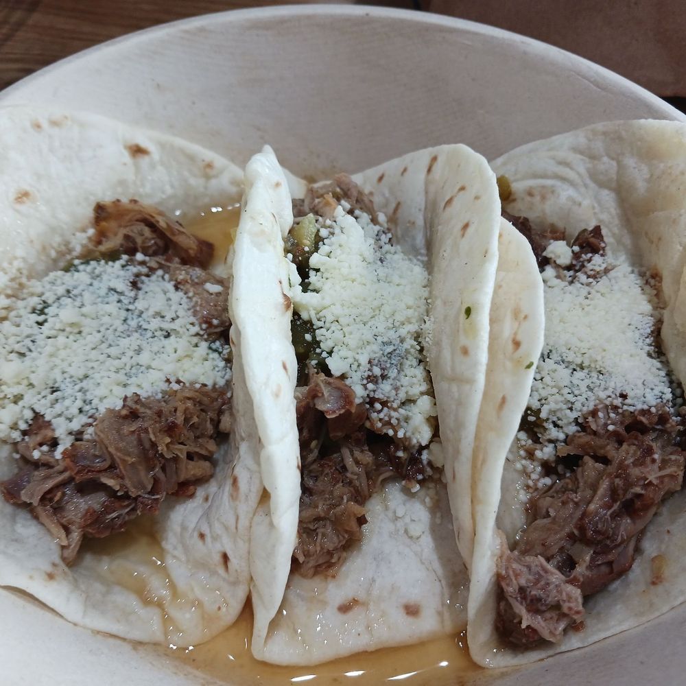 QDOBA Mexican Eats - 3 pulled pork tacos - Mexican Near Me - Lincoln, Nebraska QDOBA Mexican Eats - 3 pulled pork tacos - Mexican Near Me - Lincoln, Nebraska