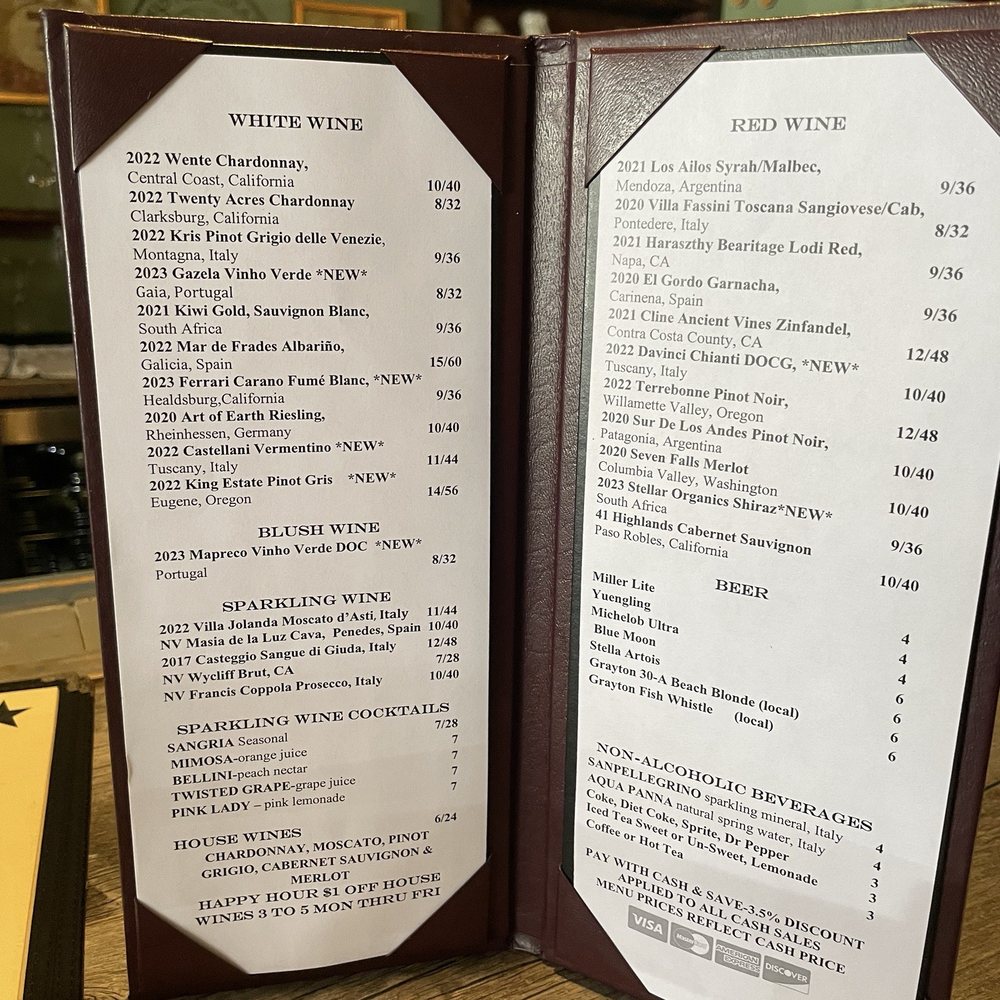 Twisted Grape Wine Bar & Cafe - Menu - Wine Bars Near Me - Shalimar, Florida Twisted Grape Wine Bar & Cafe - Menu - Wine Bars Near Me - Shalimar, Florida
