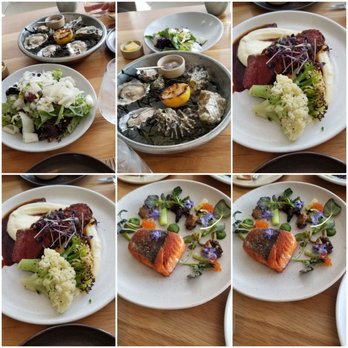 Limewood Bar & Restaurant - County Line Organic Mixed Greens with Roasted and Pickled Grapes, Spiced Cashews, Pecorin. Fanny Bay Oysters . Grilled Prime New York Strip. - New American Near Me - Berkeley, California Limewood Bar & Restaurant - County Line Organic Mixed Greens with Roasted and Pickled Grapes, Spiced Cashews, Pecorin. Fanny Bay Oysters . Grilled Prime New York Strip. - New American Near Me - Berkeley, California
