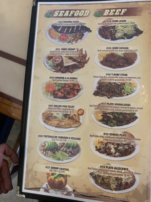 Menu photo 1 Agave Jalisco Resturant Goliad, TX