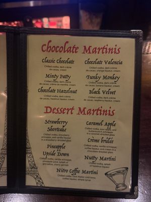 Menu photo 3 Marty's Martini Bar Chicago, IL Menu photo 3 Marty's Martini Bar Chicago, IL