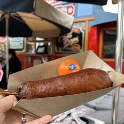 Little Red Wagon - Classic corn dog with side of Cuties