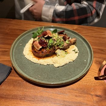 Saint & Second - Smoked & Glazed Pork Chop - New American Near Me - Long Beach, California
