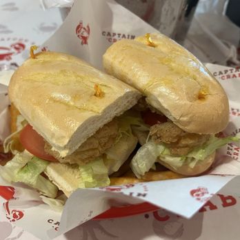 Captain Crab - Poboy - Seafood Near Me - Sacramento, California Captain Crab - Poboy - Seafood Near Me - Sacramento, California