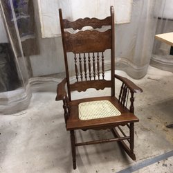 Custom Furniture Finisher - Reassembled, refinished and caned